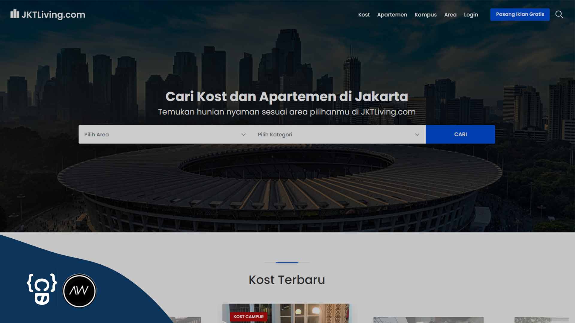 Portfolio JKTLiving.com Website Development